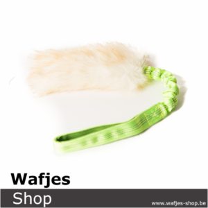 Bungee White - Lime Green