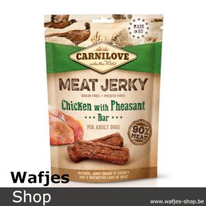 CARNILOVE - MEAT JERKY - Chicken with Pheasant Bar