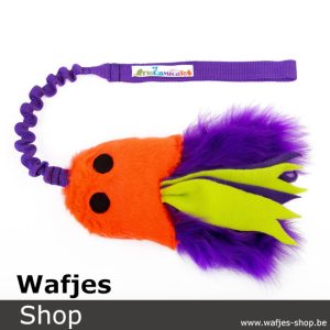 Fluffy Jelly Fish L Orange-Purple